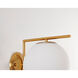 Canada LED 8 inch Brass Wall Sconce Wall Light